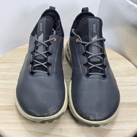 Mens Size 10.5 - ECCO Biom C4 Golf Shoes Wide Gray White Gore-Tex Spikeless - Picture 4 of 11